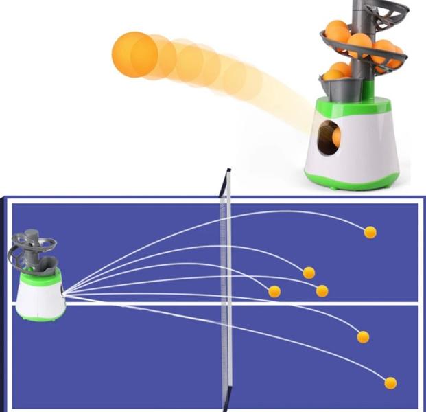 Imagem de Lançador Bolas Tenis De Mesa Ping Pong Treinamento