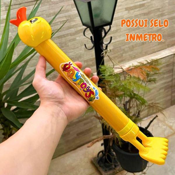 Imagem de Lançador Brinquedo De Água Para Praia Verão Piscina-Amarelo