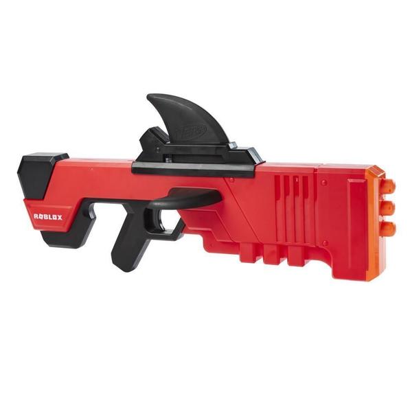 Lançador Dardos Nerf Roblox Mm2 Shark Seeker Lançador Hasbro Imagem de Lançador Dardos Nerf Roblox Mm2 Shark Seeker Lançador Hasbro