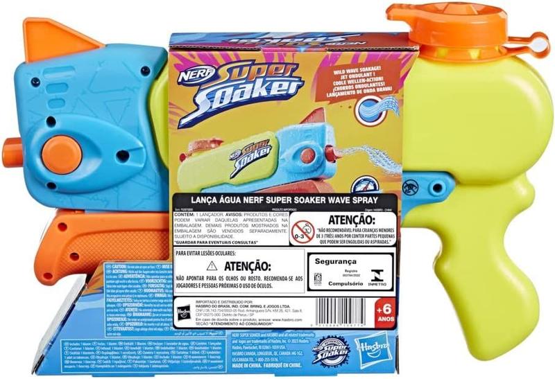 Imagem de Lançador De Agua Nerf Super Soaker Wave Spray