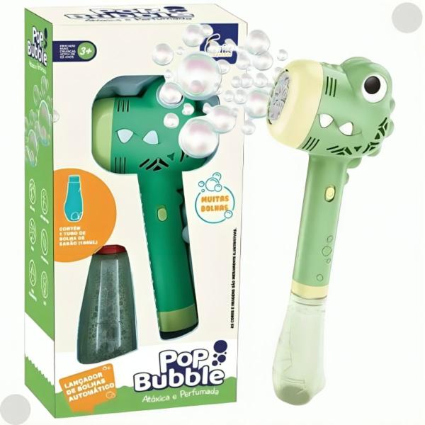 Imagem de Lançador De Bolhas Automático Pop Bubble 179 - Fenix Brinquedos