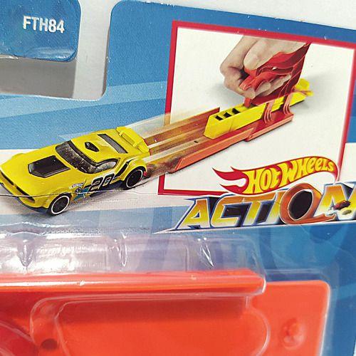 Imagem de Lançador De Carrinhos Hot Wheels Basico Com Carro - Mattel