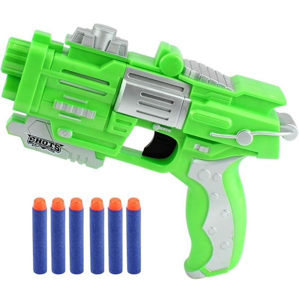 Lançador de Dardo Soft Gun Brinquedo Infantil Bbr Toys Presente Menino Imagem de Lançador de Dardo Soft Gun Brinquedo Infantil Bbr Toys Presente Menino