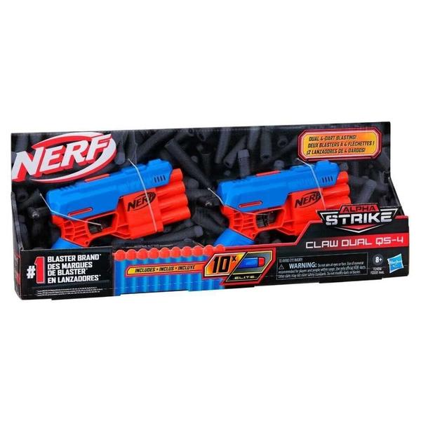 Imagem de Lançador de Dardos Nerf Alpha Strike Claw Dual - Hasbro