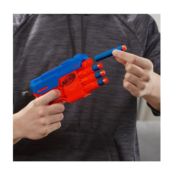 Lançador de Dardos Nerf Alpha Strike Claw QS-4 Hasbro Imagem de Lançador de Dardos Nerf Alpha Strike Claw QS-4 Hasbro