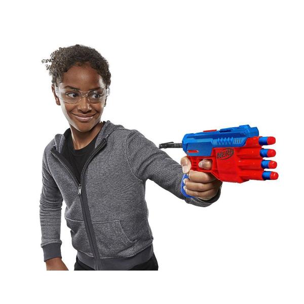 Lançador de Dardos Nerf Alpha Strike Claw QS-4 Hasbro Imagem de Lançador de Dardos Nerf Alpha Strike Claw QS-4 Hasbro