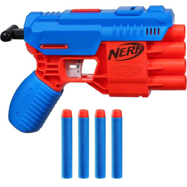 Lançador de Dardos Nerf Alpha Strike Claw QS-4 Hasbro Imagem de Lançador de Dardos Nerf Alpha Strike Claw QS-4 Hasbro