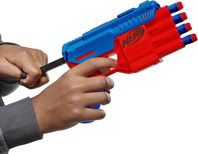 Lançador de Dardos Nerf Alpha Strike Fang Claw QS-4 Hasbro Imagem de Lançador de Dardos Nerf Alpha Strike Fang Claw QS-4 Hasbro