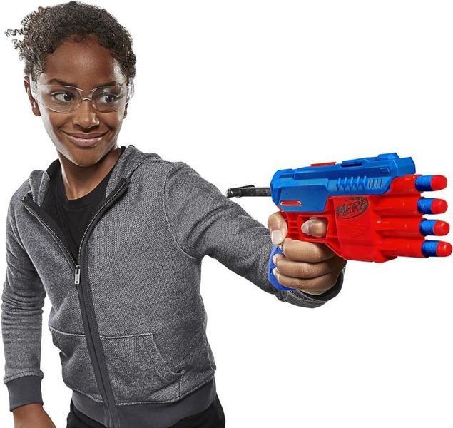 Lançador de Dardos Nerf Alpha Strike Fang Claw QS-4 Hasbro Imagem de Lançador de Dardos Nerf Alpha Strike Fang Claw QS-4 Hasbro