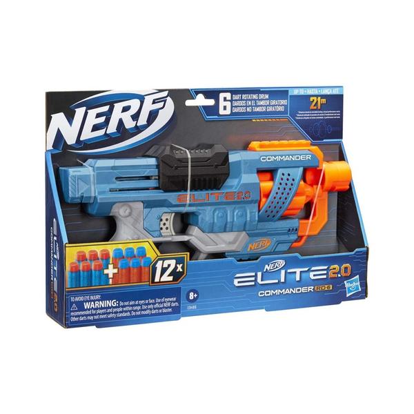 Imagem de Lançador de Dardos Nerf Elite 2.0 Commander RD-6 Hasbro