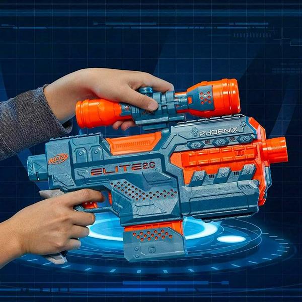 Imagem de Lançador de Dardos - Nerf Elite 2.0 - Phoenix CS-6 - Hasbro