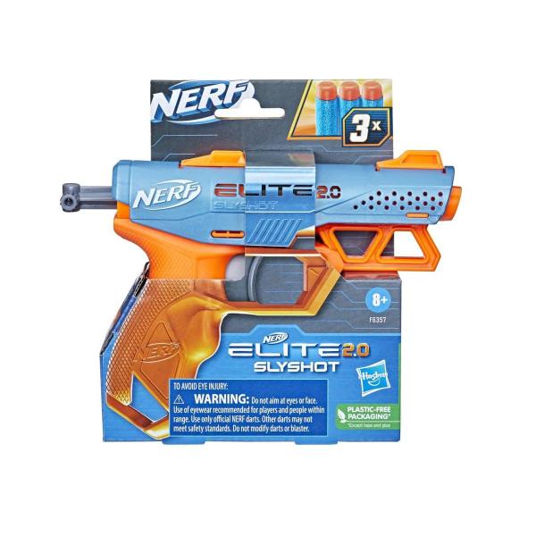 Lançador de Dardos Nerf Elite 2.0 Slyshot Hasbro Imagem de Lançador de Dardos Nerf Elite 2.0 Slyshot Hasbro