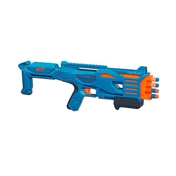 Imagem de Lançador de Dardos Nerf Elite 2.0 Tetrad QS-4 Hasbro - F5026