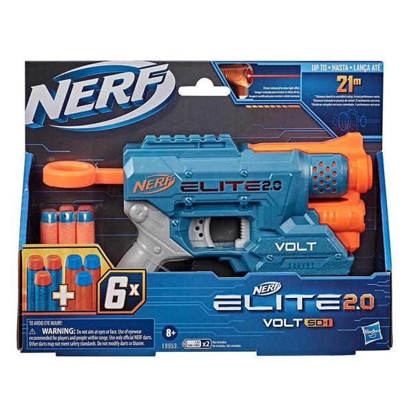 Lançador de Dardos Nerf - Elite 2.0 - Volt SD-1 - Hasbro Imagem de Lançador de Dardos Nerf - Elite 2.0 - Volt SD-1 - Hasbro