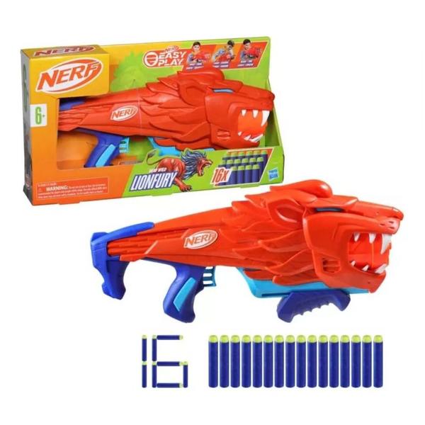 Imagem de Lançador de Dardos Nerf Lionfury Hasbro