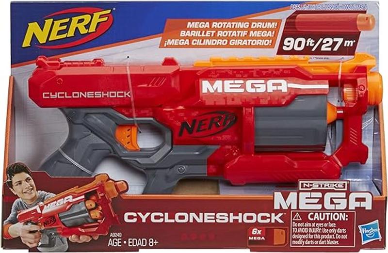 Imagem de Lançador de dardos  nerf mega cycloneshock