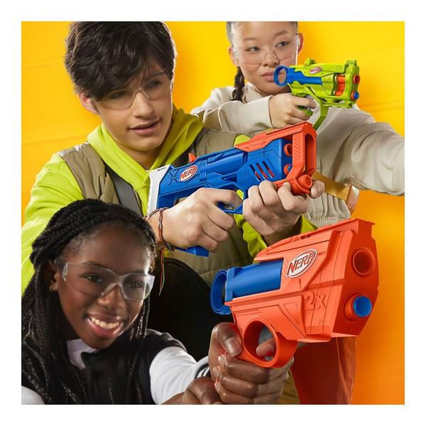 Imagem de Lançador de Dardos Nerf N - Triple Action 12 Dardos - F9841 - Hasbro