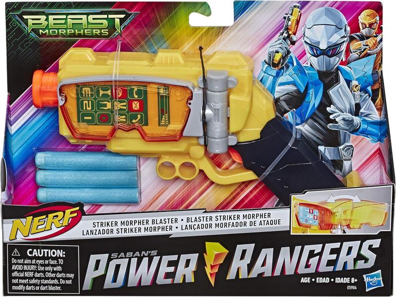 Lançador de dardos Nerf Power Rangers Morfador de Ataque E5904 - Hasbro Imagem de Lançador de dardos Nerf Power Rangers Morfador de Ataque E5904 - Hasbro