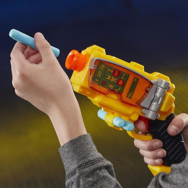Lançador de dardos Nerf Power Rangers Morfador de Ataque E5904 - Hasbro Imagem de Lançador de dardos Nerf Power Rangers Morfador de Ataque E5904 - Hasbro