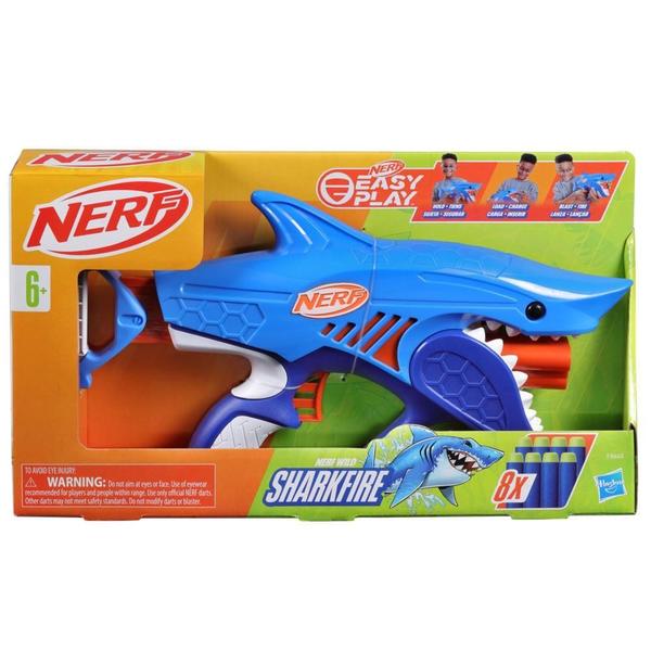 Imagem de Lançador de Dardos Nerf - Sharkfire - Nerf Wild - Hasbro