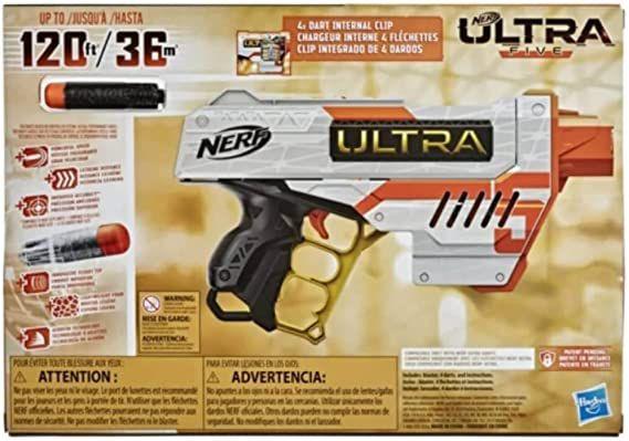 Imagem de Lançador De Dardos Nerf Ultra Five - Hasbro E9593