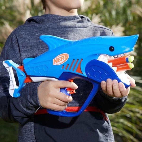 Imagem de Lançador de Dardos Nerf Wild Sharkfire - Hasbro