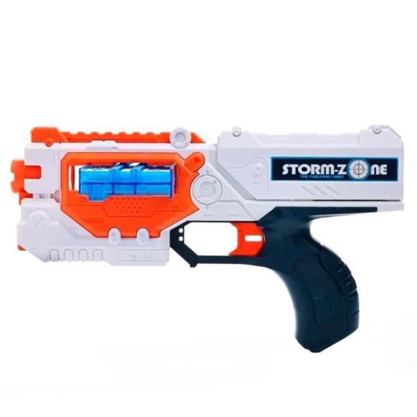 Lançador De Dardos Pente Branco - HBR0301 - H. TOYS Imagem de Lançador De Dardos Pente Branco - HBR0301