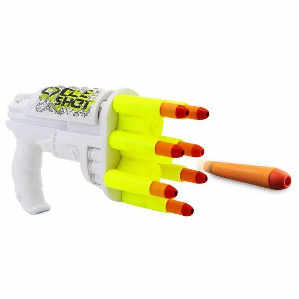 Imagem de Lançador de Dardos Super Blaster Tambor Rotativo Com 8 Dardos - Fan Fun - 18NT133