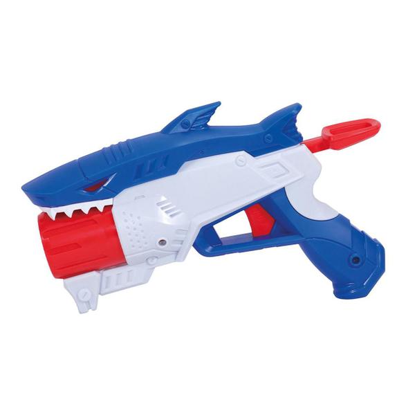 Lançador De Dardos Super Shot Shark - DM Toys 6134 Imagem de Lançador De Dardos Super Shot Shark - DM Toys 6134