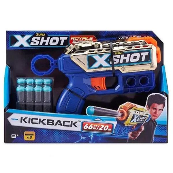 Imagem de Lançador de Dardos X Shot Kickback com 8 Dardos Candide