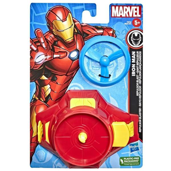 Lançador De Disco Marvel Homem De Ferro - Hasbro F5076 Imagem de Lançador De Disco Marvel Homem De Ferro - Hasbro F5076