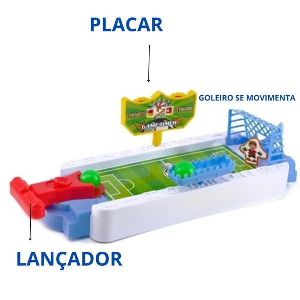 Imagem de Lançador De Futebol Brinquedo Divertido Jogo No Gol