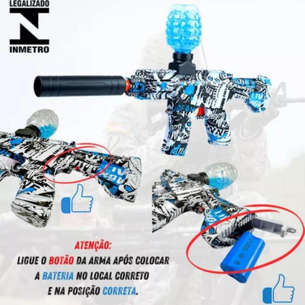Lançador de Gel Automático e Cheio de Ação! - MAIZU Imagem de Lançador de Gel Automático e Cheio de Ação!
