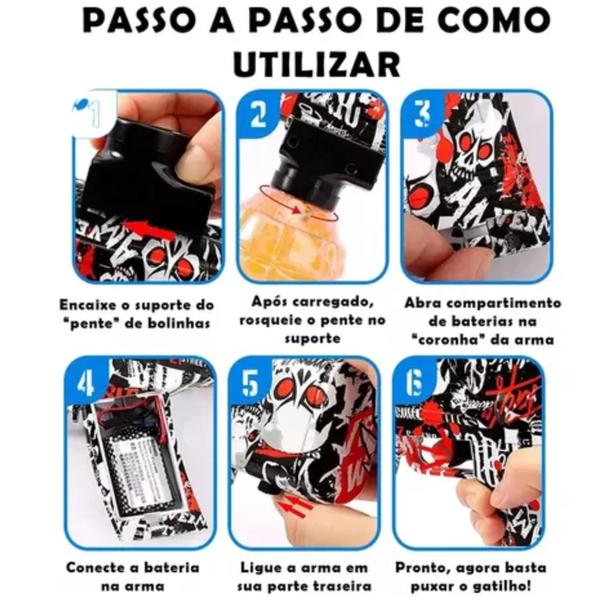 Lançador de Gel Automático e Cheio de Ação! - MAIZU Imagem de Lançador de Gel Automático e Cheio de Ação!