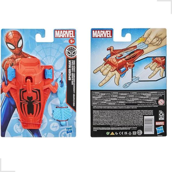 Lançador Homem Aranha Lança Teias Vingadores Marvel Infantil - Hasbro Imagem de Lançador Homem Aranha Lança Teias Vingadores Marvel Infantil