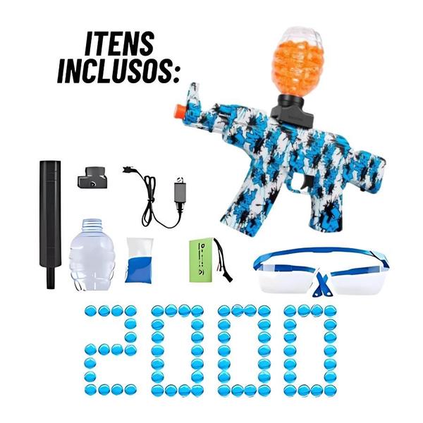 Lançador Infantil de Bolinhas de Gel com Disparo Automático - GOLDENMIX Imagem de Lançador Infantil de Bolinhas de Gel com Disparo Automático