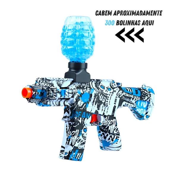 Lançador Infantil de Bolinhas de Gel com Disparo Automático - GOLDENMIX Imagem de Lançador Infantil de Bolinhas de Gel com Disparo Automático