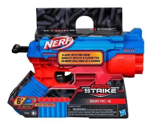 Imagem de Lançador nerf alpha strike boa com 6 dardos hasbro f2985