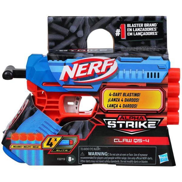 Imagem de Lançador NERF ALPHA Strike FANG CLAW QS-4 Hasbro F2219 15890