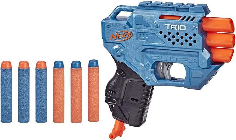 Lançador Nerf Elite 2.0 Trio TD-3 Hasbro E9957 Imagem de Lançador Nerf Elite 2.0 Trio TD-3 Hasbro E9957