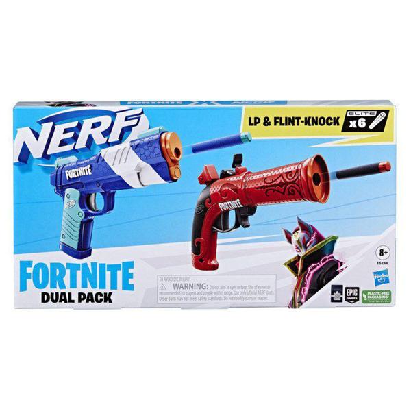 Imagem de Lancador nerf fortnite dual pack - hasbro f6244