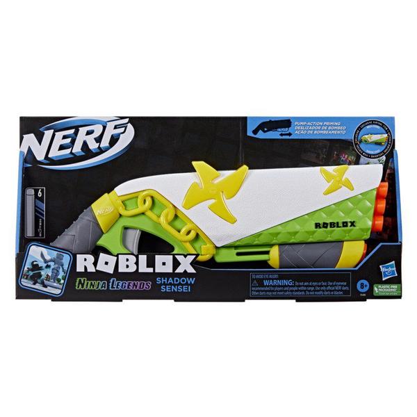 Lancador nerf roblox ninja l shadow sensei - hasbro f5486 Imagem de Lancador nerf roblox ninja l shadow sensei - hasbro f5486