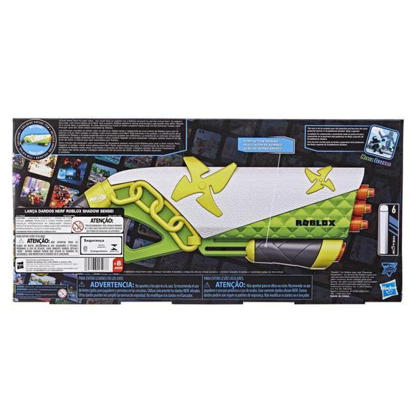 Imagem de Lancador nerf roblox ninja l shadow sensei - hasbro f5486