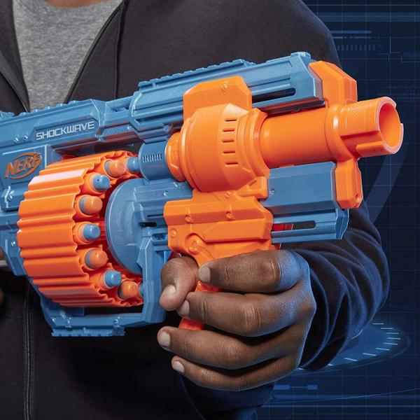 Imagem de Lançador Nerf Shockwave Rd-15 Elite 2.0 - Hasbro E9531