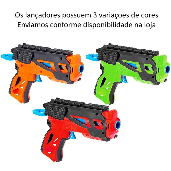 Imagem de Lançador Pistola Nerf Esportiva Arminha e 40 Dardos Macios