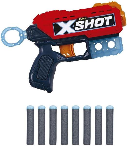 Lançador Recoil Red 8 dardos - X-Shot - 5708 - CANDIDE Imagem de Lançador Recoil Red 8 dardos - X-Shot - 5708