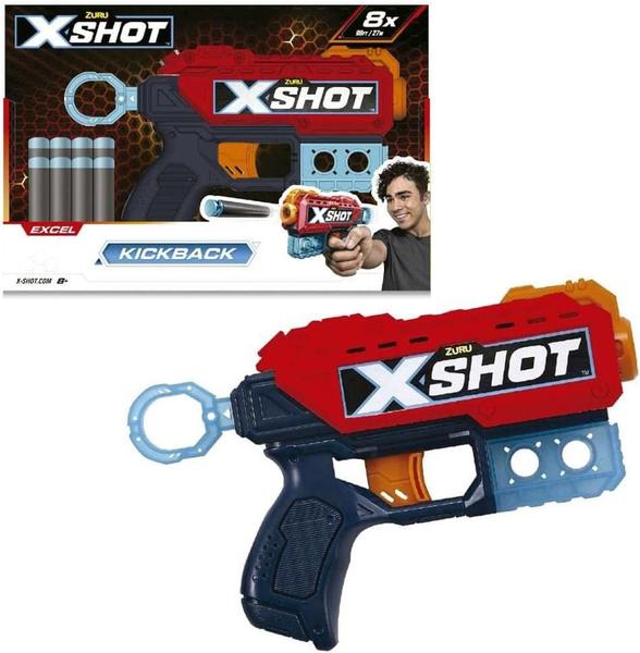 Lançador Recoil Red 8 dardos - X-Shot - 5708 - CANDIDE Imagem de Lançador Recoil Red 8 dardos - X-Shot - 5708