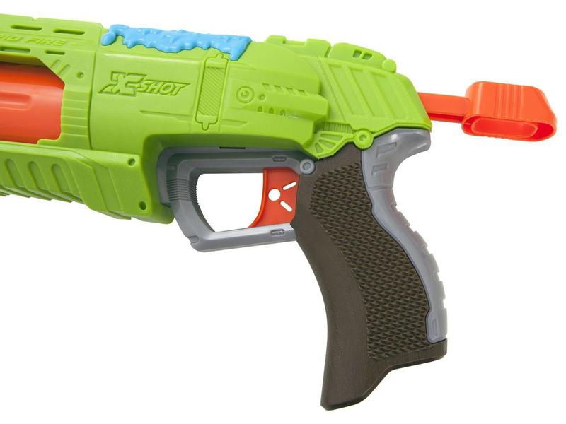 Lançador X-Shot Bug Attack 2x Rapid Fire 96 Dardos Candide Imagem de Lançador X-Shot Bug Attack 2x Rapid Fire 96 Dardos Candide