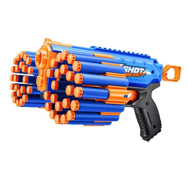 Lançador X Shot Insanity Maniac Pistol com 24 Dardos - Candide Imagem de Lançador X Shot Insanity Maniac Pistol com 24 Dardos