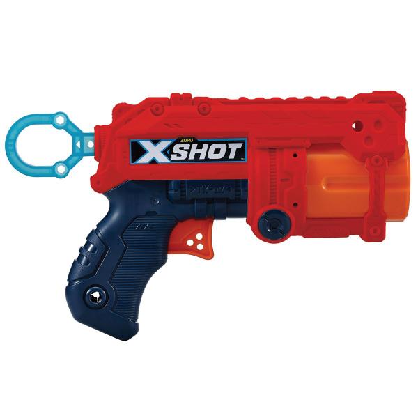 Lancador x-shot red - fury 4 tiros - CANDIDE Imagem de Lancador x-shot red - fury 4 tiros